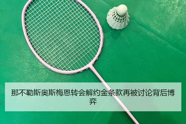 那不勒斯奥斯梅恩转会解约金条款再被讨论背后博弈